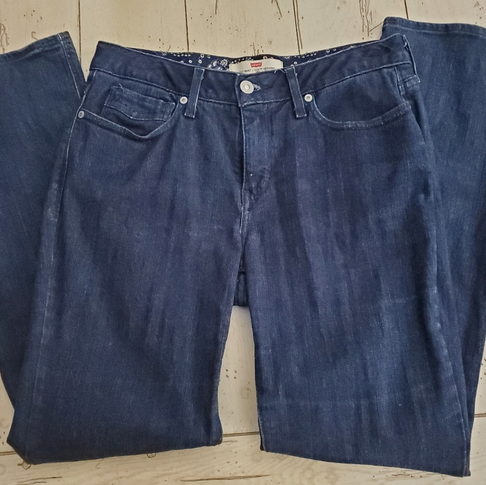 Levi straight leg denim jeans